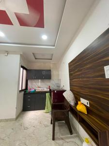 Kitchen Image of 450 Sq.ft 1 BHK Builder Floor for rent in Mahalakshmi Nagar Indore for Rs. 16000