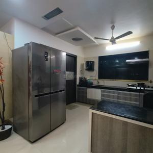 Kitchen Image of 2000 Sq.ft 3 BHK Apartment / Flat for sale in Vesu Surat for Rs. 13000000