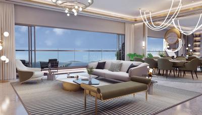 Hall Image of 2600 Sq.ft 4 BHK Apartment / Flat for sale in L And T Crestoria Estate T5, Panvel Navi Mumbai for Rs. 30000000