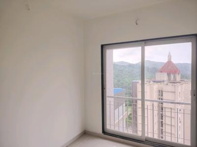 Bedroom Image of 700 Sq.ft 1 BHK Apartment / Flat for rent in Raunak Bliss, Kasarvadavali Thane for Rs. 16000