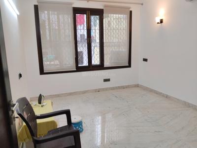 Bedroom Image of 1800 Sq.ft 3 BHK Builder Floor for rent in Gulmohar Park New Delhi for Rs. 125000