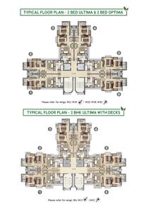 Image of 665 Sq.ft 1 BHK Apartment / Flat for sale in Lodha Amara Tower 26 27 28 30 34 35, Thane West, Thane for Rs. 7200000