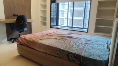 Bedroom Image of 1600 Sq.ft 4 BHK Apartment / Flat for rent in Karia Konark Campus, Viman Nagar Pune for Rs. 125000