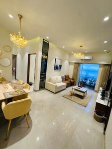 Living Room Image of 1550 Sq.ft 3 BHK Apartment / Flat for sale in Shapoorji NP, Kandivali East Mumbai for Rs. 44000000