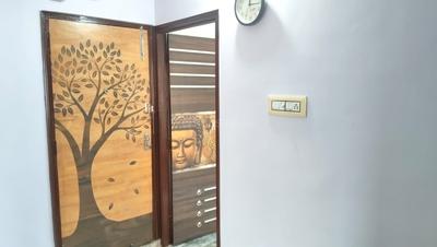 Bedroom Image of 700 Sq.ft 2 BHK Builder Floor for rent in Haltu Kolkata for Rs. 15000