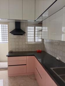 Kitchen Image of 1350 Sq.ft 3 BHK Builder Floor for rent in RR Nagar Bengaluru for Rs. 37000