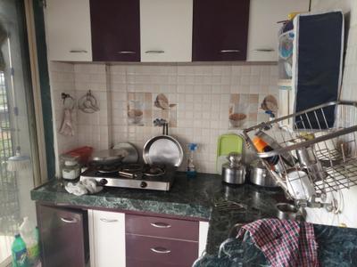 Kitchen Image of 660 Sq.ft 2 BHK Apartment / Flat for sale in Kalyan West Kalyan for Rs. 2100000