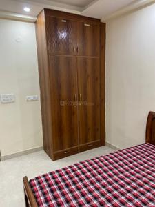Bedroom Image of 650 Sq.ft 1 BHK Builder Floor for rent in Sector 57 Gurgaon for Rs. 24500