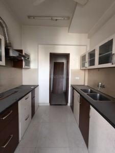 Kitchen Image of 2510 Sq.ft 3.5 BHK Apartment / Flat for rent in Adani Water Lily, Shantigram Ahmedabad for Rs. 60000