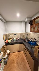 Kitchen Image of 800 Sq.ft 1 RK Builder Floor for rent in Sector 40 Gurgaon for Rs. 22500