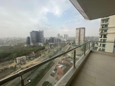 Balcony Image of 2550 Sq.ft 3 BHK Apartment / Flat for rent in Conscient Hines Elevate, Sector 59 Gurgaon for Rs. 140000