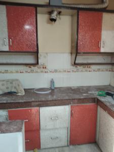Kitchen Image of 800 Sq.ft 2 BHK Builder Floor for rent in Preet Vihar New Delhi for Rs. 15000