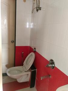 Common Bathroom Image of 695 Sq.ft 1 BHK Apartment / Flat for sale in New krishna, Kopar Khairane Navi Mumbai for Rs. 12500000