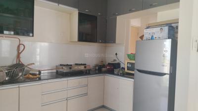 Kitchen Image of 950 Sq.ft 3 BHK Apartment / Flat for rent in Godrej Rejuve, Keshav Nagar Pune for Rs. 50000
