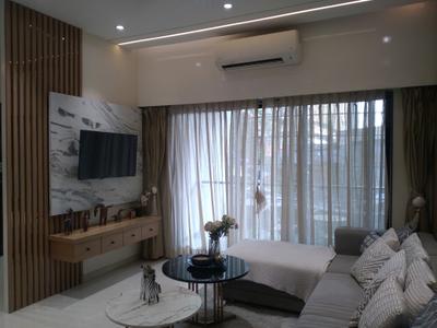 Living Room Image of 640 Sq.ft 1 BHK Apartment / Flat for sale in Techton Akhand by Techton Lifespaces LLP, Vasai East Vasai for Rs. 4500000