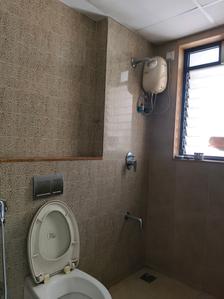 Common Bathroom Image of 729 Sq.ft 1 BHK Apartment / Flat for rent in Lodha Palava Downtown, Palava Phase 2 Thane for Rs. 13000