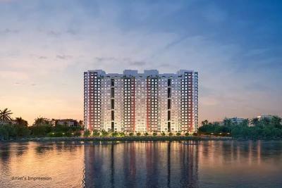 Image of 1600 Sq.ft 3 BHK Apartment / Flat for sale in Ajmera Marina, Yelahanka, Bengaluru for Rs. 17000000