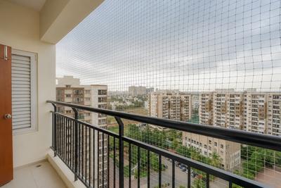 Balcony Image of 1500 Sq.ft 3 BHK Apartment / Flat for rent in BSCPL Bollineni Silas, K R Puram Bengaluru for Rs. 55000