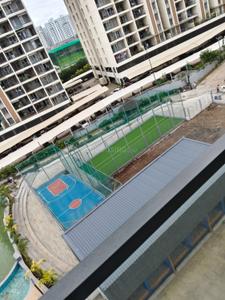 Balcony Image of 1074 Sq.ft 3 BHK Apartment / Flat for rent in Majestique Towers East, Upper Kharadi Pune for Rs. 50000