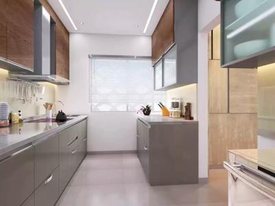 Kitchen Image of 384 Sq.ft 1 BHK Apartment / Flat for sale in Emerald Dotom Isle, Kandivali West Mumbai for Rs. 8700000