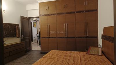 Bedroom Image of 1800 Sq.ft 3 BHK Builder Floor for rent in Greater Kailash New Delhi for Rs. 125000
