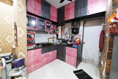 Kitchen Image of 1035 Sq.ft 2 BHK Apartment / Flat for sale in Vaishno Devi Circle Ahmedabad for Rs. 5600000