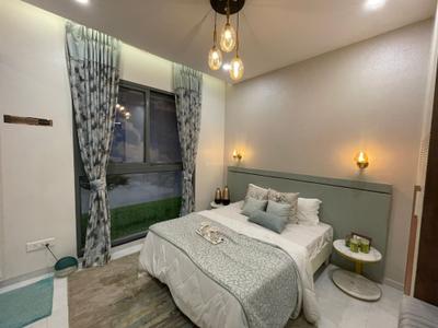 Bedroom Image of 1110 Sq.ft 2 BHK Apartment / Flat for sale in Mantra Miraki Akurdi, Akurdi Pune for Rs. 10200000