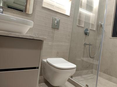 Bathroom Image of 1800 Sq.ft 3 BHK Builder Floor for sale in Shivalik New Delhi for Rs. 50000000