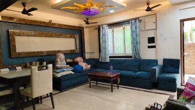Living Room Image of 2000 Sq.ft 4 BHK Independent House for rent in Kopar Khairane Navi Mumbai for Rs. 110000