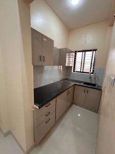 Kitchen Image of 400 Sq.ft 1 BHK Apartment / Flat for rent in Scheme No 114 Indore for Rs. 15000