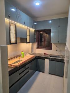 Kitchen Image of 348 Sq.ft 1 BHK Apartment / Flat for rent in UPAVP Brahmputra Enclave, Siddharth Vihar Ghaziabad for Rs. 14500