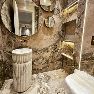 Bathroom Image of 3150 Sq.ft 4 BHK Builder Floor for sale in Sector 15 Faridabad for Rs. 42500000
