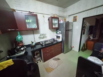 Kitchen Image of 1200 Sq.ft 2 BHK Apartment / Flat for rent in  Urvashee Apartment, Rabale Navi Mumbai for Rs. 57000