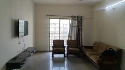 Living Room Image of 1850 Sq.ft 3 BHK Apartment / Flat for rent in Adani The Meadows, Shantigram Ahmedabad for Rs. 42000
