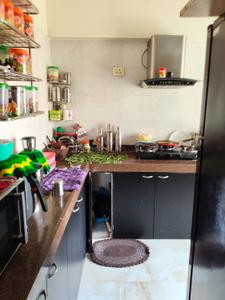 Kitchen Image of 1010 Sq.ft 2 BHK Apartment / Flat for rent in JV Sweena, Andheri East Mumbai for Rs. 70000