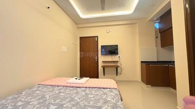 Bedroom Image of 1500 Sq.ft 1 RK Apartment / Flat for rent in Infocity Emerald, Hafeezpet Hyderabad for Rs. 17999