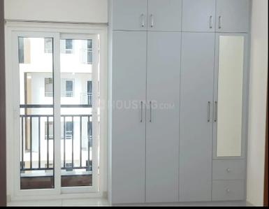 Bedroom Image of 1300 Sq.ft 2 BHK Apartment / Flat for rent in Aparna Sarovar Zenith, Nallagandla Hyderabad for Rs. 43000