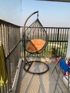 Balcony Image of 1725 Sq.ft 3 BHK Apartment / Flat for sale in Crossings GH7 Crossings Republik, Crossings Republik Ghaziabad for Rs. 11200000