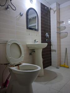 Common Bathroom Image of 1474 Sq.ft 3.5 BHK Apartment / Flat for sale in Amrapali Zodiac, Sector 120 Noida for Rs. 14800000
