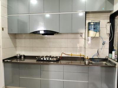 Kitchen Image of 1750 Sq.ft 3 BHK Apartment / Flat for sale in Shree Keshvam Heights, Tragad Ahmedabad for Rs. 9600000