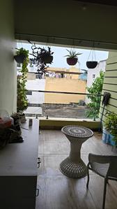 Balcony Image of 500 Sq.ft 1 RK Duplex for rent in Nehru Nagar Bilaspur for Rs. 8000