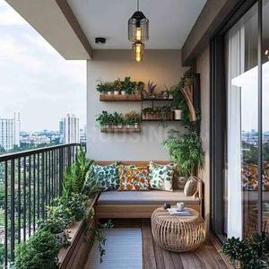 Balcony Image of 3125 Sq.ft 3 BHK Apartment / Flat for sale in Yashashree Elite, Ameerpet Hyderabad for Rs. 38000000