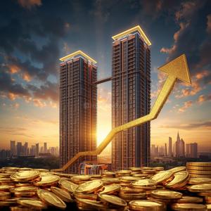 Image of 1552 Sq.ft 3 BHK Apartment / Flat for sale in Hitech City, Hyderabad for Rs. 8534448