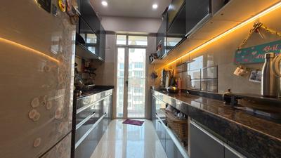 Kitchen Image of 1025 Sq.ft 2 BHK Apartment / Flat for sale in Marathon Nexzone, Panvel Navi Mumbai for Rs. 9900000
