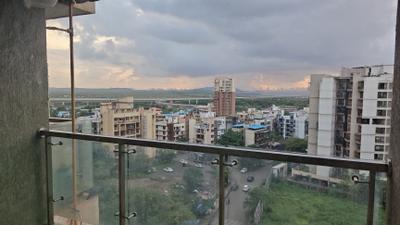 Balcony Image of 1810 Sq.ft 3 BHK Apartment / Flat for rent in Rehab Balaji Delta Tower 1, Ulwe Navi Mumbai for Rs. 77000