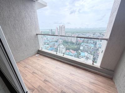 Balcony Image of 1600 Sq.ft 3 BHK Apartment / Flat for sale in Delta Icon, Airoli Navi Mumbai for Rs. 35000000