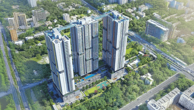 Image of 1755 Sq.ft 3 BHK Apartment / Flat for sale in Brigade Altius, Sholinganallur, Chennai for Rs. 23500000