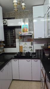 Kitchen Image of 1000 Sq.ft 3 BHK Builder Floor for rent in Safdarjung Enclave New Delhi for Rs. 59000