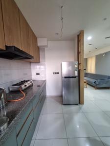 Kitchen Image of 2250 Sq.ft 3 BHK Apartment / Flat for rent in Science City Ahmedabad for Rs. 72000