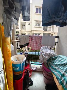 Balcony Image of 600 Sq.ft 1 BHK Apartment / Flat for sale in  Sarjapur Railway Mens Cghs Layout, Sarjapur Bengaluru for Rs. 3200000
